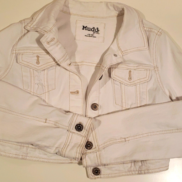 Mudd Other - White Jean Jacket